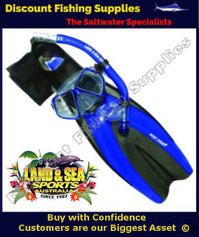 Land & Sea Atoll Mask and Snorkel Set BRAND NEW 