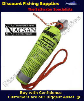 Nacsan Throw Bag Safety Device - Rescue Rope 25m