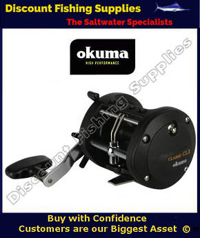 Okuma Classic CLX450La  Boat Reel (Pre Spooled)