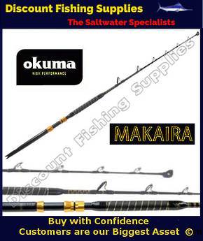 Okuma Makaira StandUp Game Rod 24kg - Roller Tip