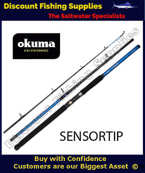 Okuma SensorTip Rock Rod 3pc - 10' 15kg