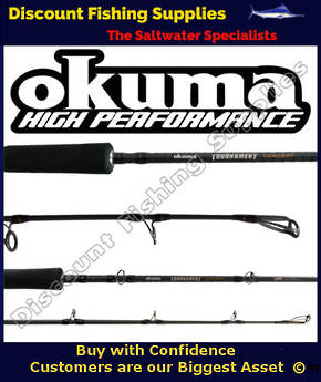 Okuma Tournament Concept Overhead Jig Rod - 200-350gr