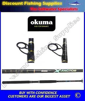 Okuma XFactor II 10-15kg 8'6" Spin Rock Rod 2pc