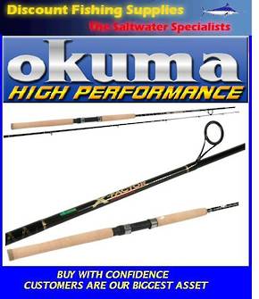 Okuma X-Factor 6-10kg 7'0" DROPSHOT Spin Rod 2pc