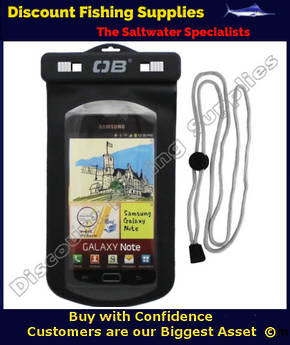 Overboard Waterproof Phone Case - Large - Black