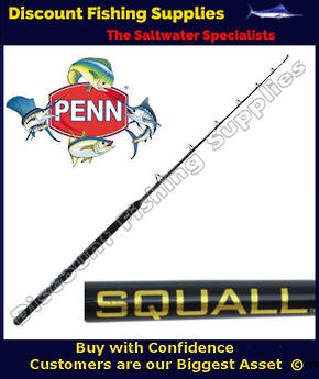 Penn Squall Overhead Boat Rod 24kg 5'6"