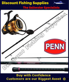 Penn Spinfisher SSVI 8500 - Prevail II Rock Fishing Combo 12ft 15-37kg