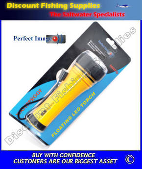 Perfect Image Floating Led Torch 2 X AA Batteries (Included)