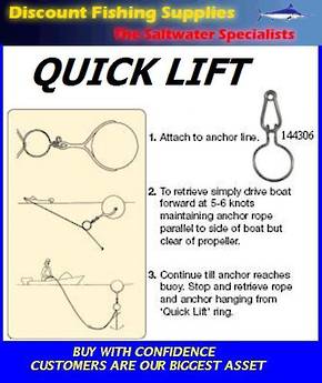 Quick Lift Anchor Device