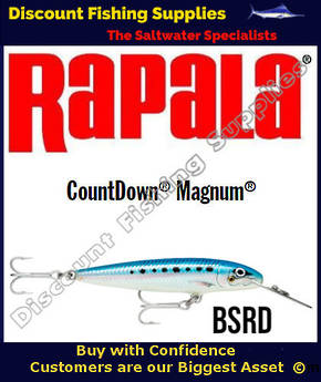 Rapala CD18 Sinking Magnum - 7" Blue Sardine