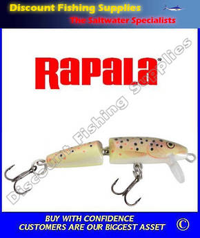 Rapala Jointed Floating Trout Lure J7 - Brown Trout
