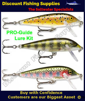 Rapala CD05 Pro Guide 3 Pack Trout Lures