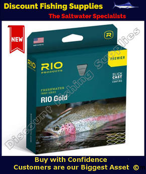 Rio Premier Gold Floating Fly Line - WF5F Moss Gold