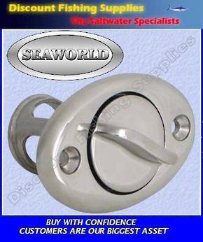Seaworld Stainless Steel Drain Plug & Base