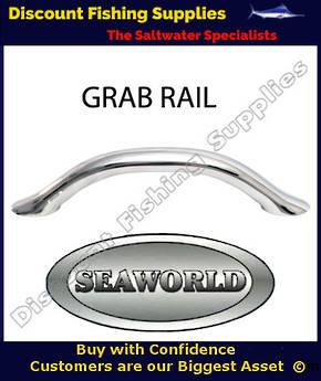 Marine Stainless Steel Handrail Grab Handle for Boat - 230mm