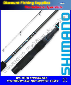 Shimano Aquatip Graphite Spin Rod - 3-6kg - 6' 2pc