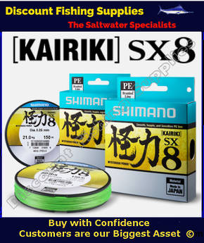 Shimano Kairiki SX8 Braid 50lb X 300m