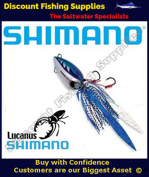 Shimano Lucanus Jig 60gm - Blue Silver