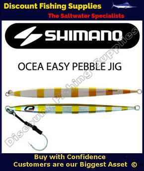 Shimano Ocea Easy Pebble Jig - 350gram - MK Gold