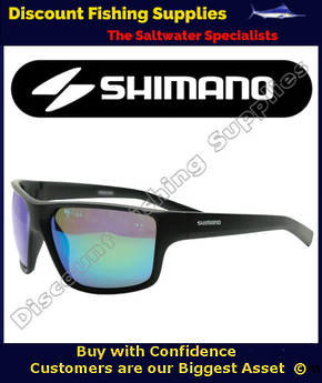 Shimano Polarised Sunglasses - VANQUISH MATT BLACK GREEN MIRROR