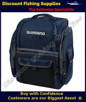 Shimano Tackle Backpack Tackle Bag - Large and Tackle Box
