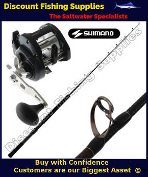 Shimano Tekota 800PGA / Vortex 24kg Boat Combo