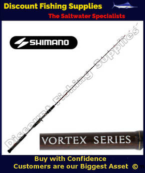Shimano Vortex Overhead Inshore Jig Rod Rod 10-20lb 6'6" 1pc