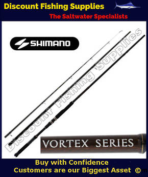 Shimano Vortex Surf Rod 15ft 10-15kg 3pc - Lumo Tip