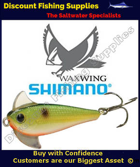Shimano Waxwing Freshwater Trout Lure 48mm - Green Shad
