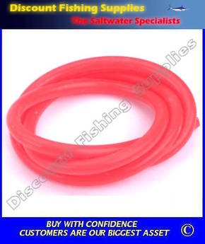 Silicone Tubing Red - 1m X 1.5mmID