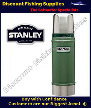 Stanley Classic 0.47lt Flask Green (LIFETIME WARRANTY)