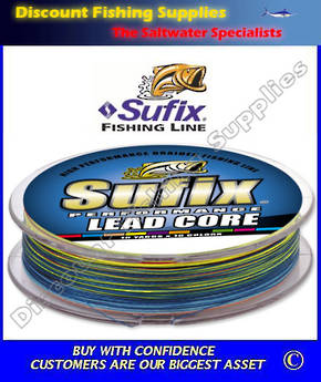 Sufix Performance Lead Core Trolling Line 27lb X 100m