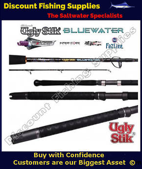 Shakespeare UGLY STIK Bluewater O/Head Stand Up Rod 15-24kg
