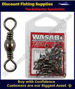 Wasabi Barrel Swivels - Small Pack
