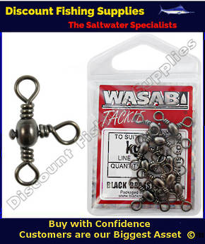 Wasabi Crossline Swivels - Small Pack