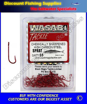Wasabi Spratt Hooks - Economy Pack