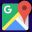 google maps web button