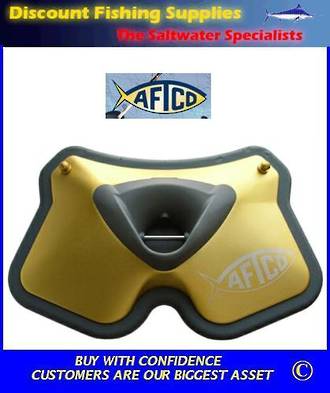 AFTCO Offshore Fishing Fighting Gimbal Plate Belt CLARION