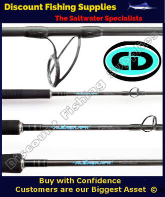 CD Albagraph 5 Overhead Casting Rod 6-8kg 2pc, CD RODS, BOAT ROD