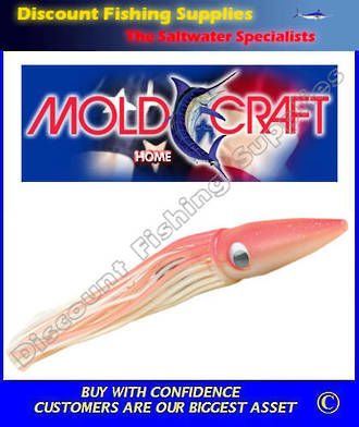 Mold Craft Standard Wide Range Lure, Pink and White