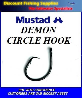Mustad Demon Circle Hooks - small pack