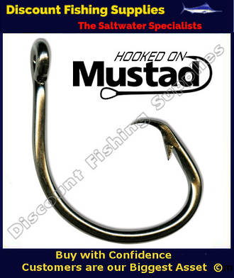 Mustad #39950NP-BN Demon Perfect Circle Hooks 5/0 QTY 25 ~ 3-Pack ~ 75 —  houseandfarmsupply