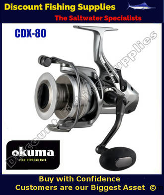 Okuma Coronado CDX-65 Baitfeeder Spinning Fishing Reel - 5 Bearing