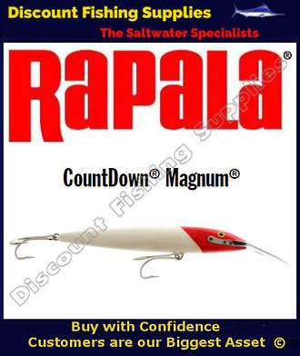 Rapala Countdown Magnum Redhead; 9 in.