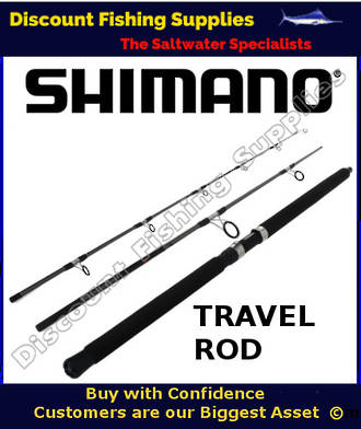 Shimano Backbone Travel Spin Rod 10-15kg 7'6 - 3pc