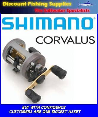 Shimano Corvalus 400 Baitcaster Reel, SHIMANO, LEVEL WIND REEL