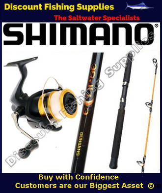 Shimano FX 2500 - Eclipse Spin Combo 2-5kg 6ft 2pc, SHIMANO