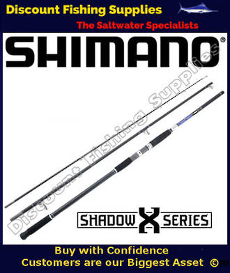 Shimano Shadow X Nano Surf Rod 13ft 6in 10-15kg 3pc