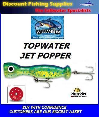 Williamson Jet Popper - 5 Dorado, POPPER, STICKBAIT