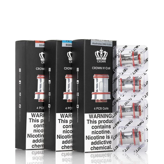 UWELL Crown 5 Coil 0.2 / 0.23 / 0.3 Ohm 4pc/pk